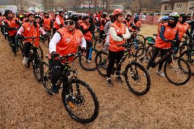 Cycle Race In Kashmir