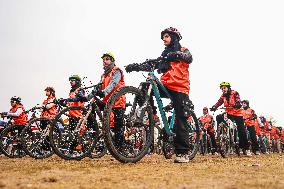 Cycle Race In Kashmir