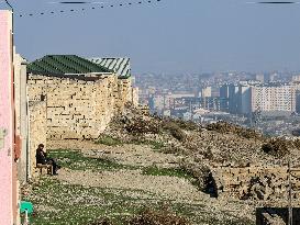 Daily Life In Suburbs Of Baku