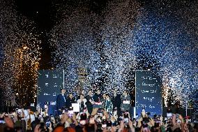 Champs Elysees Christmas Lights Unveiled in Paris FA