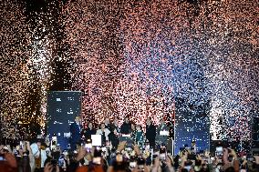 Champs Elysees Christmas Lights Unveiled in Paris FA