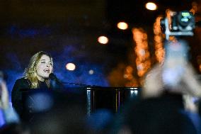 Champs Elysees Christmas Lights Unveiled in Paris FA