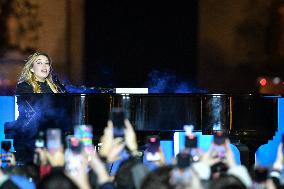 Champs Elysees Christmas Lights Unveiled in Paris FA