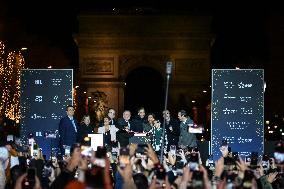 Champs Elysees Christmas Lights Unveiled in Paris FA