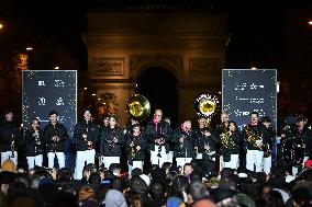 Champs Elysees Christmas Lights Unveiled in Paris FA