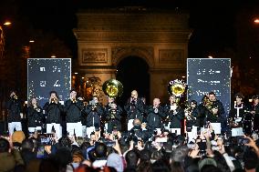 Champs Elysees Christmas Lights Unveiled in Paris FA