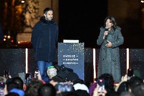 Champs Elysees Christmas Lights Unveiled in Paris FA