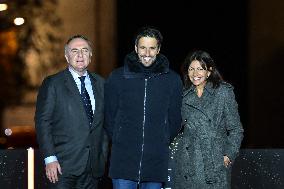 Champs Elysees Christmas Lights Unveiled in Paris FA