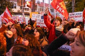 Protest Against Violence Against Women - Istanbul