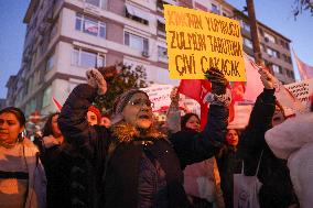 Protest Against Violence Against Women - Istanbul