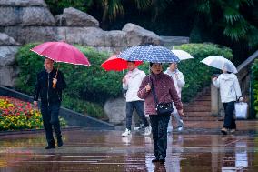 The Weather Cooling Down in Chongqing