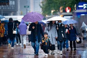 The Weather Cooling Down in Chongqing