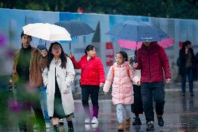 The Weather Cooling Down in Chongqing