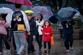 The Weather Cooling Down in Chongqing