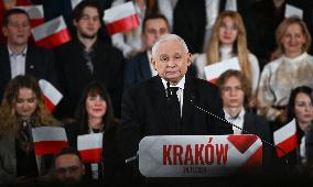 Law And Justice Party Nominates Karol Nawrocki For 2025 Presidential Election