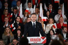 Law And Justice Party Nominates Karol Nawrocki For 2025 Presidential Election