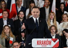 Law And Justice Party Nominates Karol Nawrocki For 2025 Presidential Election