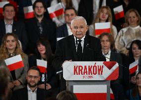 Law And Justice Party Nominates Karol Nawrocki For 2025 Presidential Election