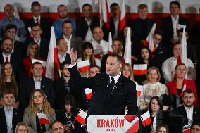 Law And Justice Party Nominates Karol Nawrocki For 2025 Presidential Election