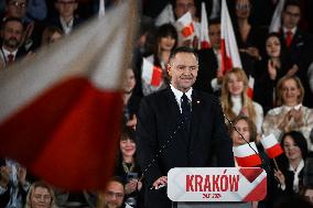 Law And Justice Party Nominates Karol Nawrocki For 2025 Presidential Election