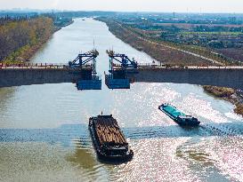 Nanjing-Huai'an Intercity Railway Construction