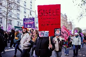 Protest to Condemn Violence Against Women - Paris