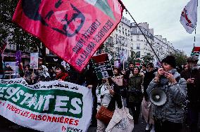 Protest to Condemn Violence Against Women - Paris