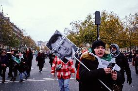 Protest to Condemn Violence Against Women - Paris