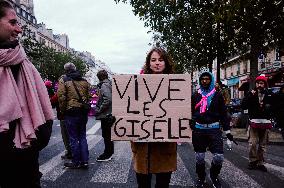 Protest to Condemn Violence Against Women - Paris