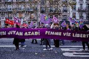 Protest to Condemn Violence Against Women - Paris