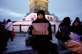 Protest to Condemn Violence Against Women - Paris