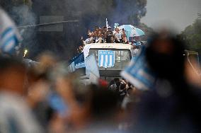 Sudamericana Cup.  Racing Club Champions