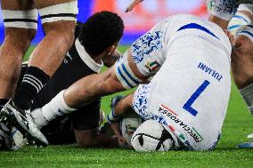 Italy v New Zealand - Autumn Nations Series 2024