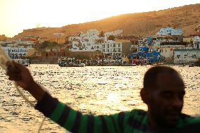 Nubian Village Of Gharb Sohail In Aswan - Egypt