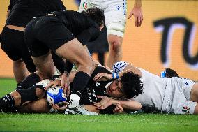 Italy v New Zealand - Autumn Nations Series 2024