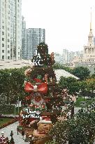 Giant Christmas Tree in Shanghai