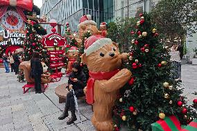 Giant Christmas Tree in Shanghai