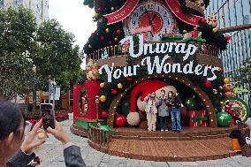 Giant Christmas Tree in Shanghai