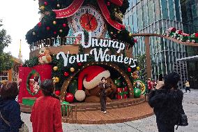 Giant Christmas Tree in Shanghai