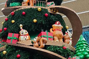 Giant Christmas Tree in Shanghai