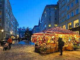 Advent Season - Christmas Spirit In Salzburg, Austria