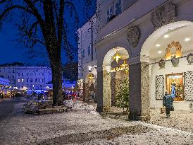 Advent Season - Christmas Spirit In Salzburg, Austria