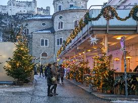 Advent Season - Christmas Spirit In Salzburg, Austria