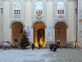 Advent Season - Christmas Spirit In Salzburg, Austria