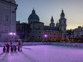 Advent Season - Christmas Spirit In Salzburg, Austria