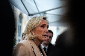 Marine Le Pen Meets PM Michel Barnier