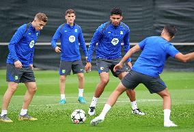 FC Barcelona Training Before Champions League Match Against Brest