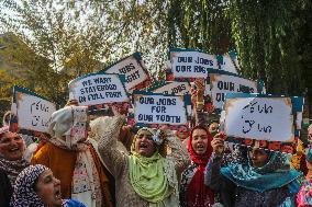 Congress Party Protest Demands Restoration Of Statehood And Constitutional Guarantees In Kashmir