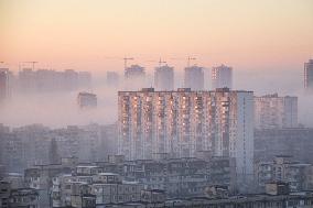 Fog over Kyiv