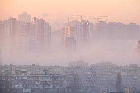 Fog over Kyiv